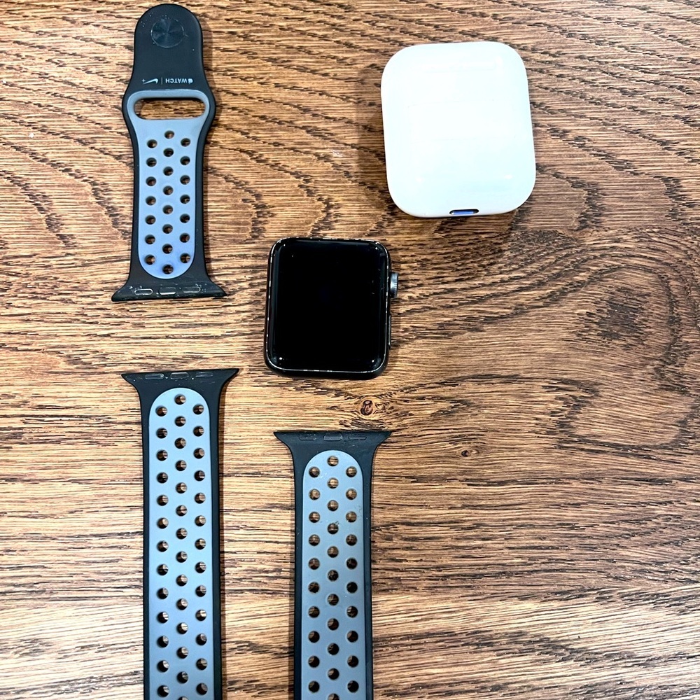 Authentic Apple Watch series 2 and apple airpod